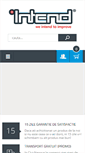 Mobile Screenshot of intend.ro